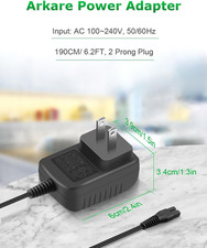 Charger for Bissell 2482 2286 2286A 22862 Adapt Ion Pet Vacuum Power Cord for...