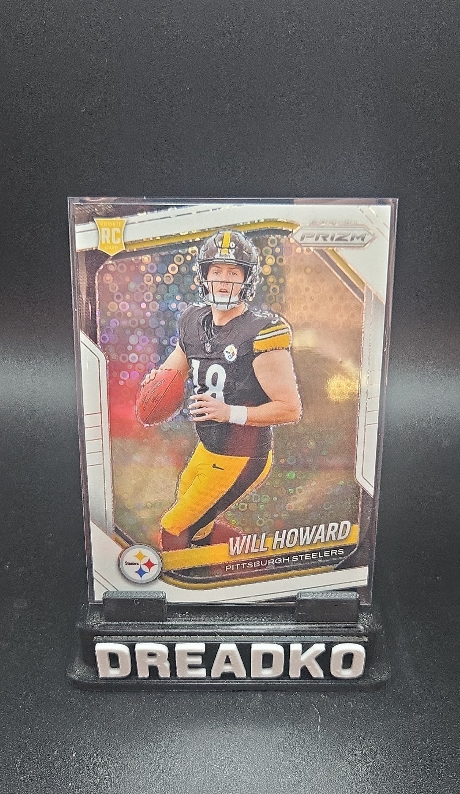 2025 Panini Prizm - Rookies Will Howard #367 White Disco Prizm (RC)