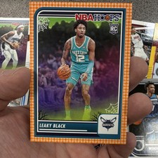 Panini Haunted Hoops 2023-24 Leaky Black Rookie #248 Charlotte Hornets NBA