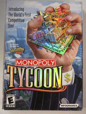 Video Game PC Monopoly Tycoon NEW SEALED Box