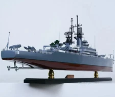 36 inch USS Worden (CG-18) SHIP MODEL American Navy Wooden War Ships Replica New