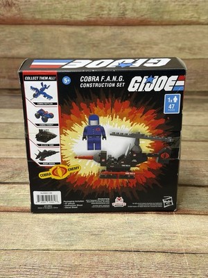GI Joe Construction Set Cobra FANG 76X3-6 Helicopter & Cobra