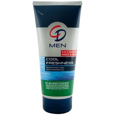 CD MEN Duschgel COOL FRESHNESS 1 x 200 ml 2in1 Dusche Haut & Haar Reinheitsgebot
