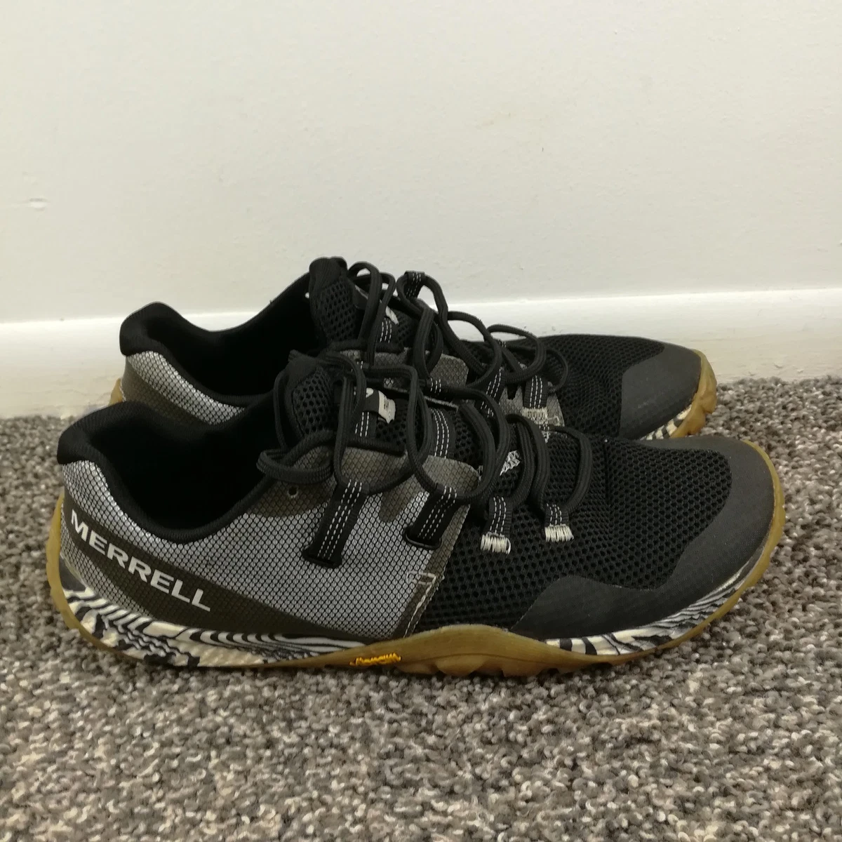 Merrell Barefoot Trail Glove 6 Eco Dye Trail Athletic Running Shoes Mens 9.5 Amazon.com | Merrell Trail Glove 6, Men main image 4