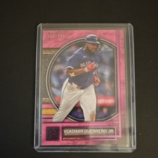 Vladimir Guerrero Jr. Pink Parallel /199 2025 Topps Museum #14 Blue Jays