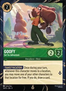 goofy lorcana card Lorcana TCG main image 1