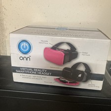 Onn Virtual Reality Smartphone Headset Red