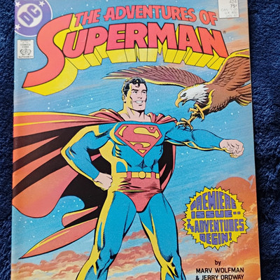DC Comics The Adventures of Superman #424 1987 Mixed Lot Darkseid Supergirl