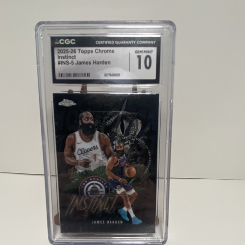 2025 Topps Chrome James Harden Base (RAW)