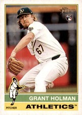 2025 Topps Heritage - Grant Holman #40 (RC)