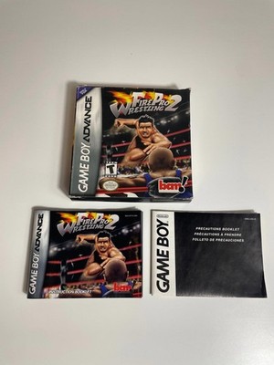 Fire Pro Wrestling 2 Gameboy Advance Box & Manual ONLY OEM