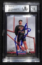 Kevin Butler Chicago Bears Signed 1991 Pro Line Portraits Card Beckett Auto 10
