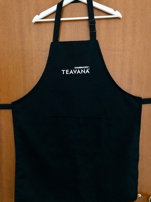 Starbucks Teavana Black Apron Limited Edition