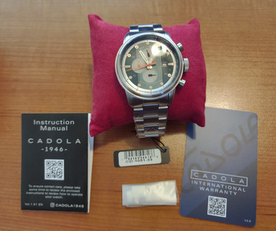 Cadola T-Bucket Chronograph Granite Wristwatch CD-1051-11  display picture 1