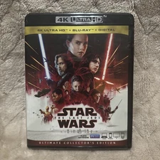 Star Wars: Episode VIII: the Last Jedi (4k Ultra HD + Blu-Ray + Digital) New