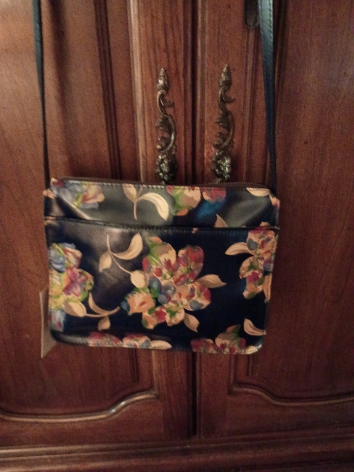 Sciarpa Patricia Nash Le Fleur - Nuova Con Etichetta - Rettangolare Stampa Floreale Multicolor