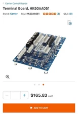 Carrier Factory Authorized Parts Control Circuit Board HK50AA051 OEM
