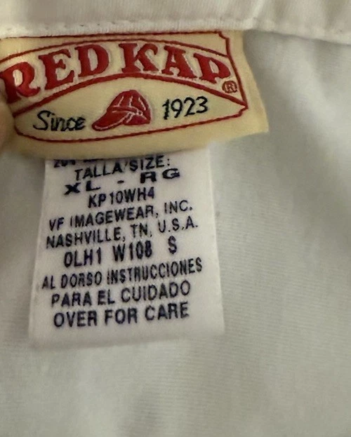 Lot of 4 Lab Coats, 3 Red Kap “Bright Ideas Jackets, 1 Landau XL Pockets STAINS - Image 4 of 4