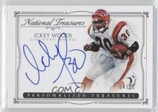 2015 Panini National Treasures Personalized 4/25 Ickey Woods #PER-IW Auto 0c3