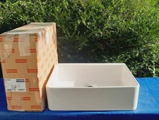 Franke MHK110-28WH Manor House Fireclay Kitchen Sink in WHITE *READ*