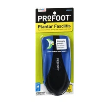 Plantar Fasciitis Insoles Medium 8-13 1 Pair By Profoot