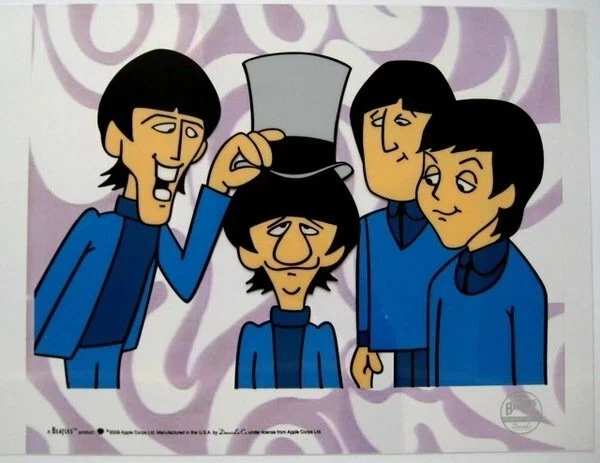 Beatles Sericel In Collectible Animation Art Sericels for sale | eBay