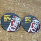 Vintage 80's New Coke VTG Button Coca-Cola 1980's