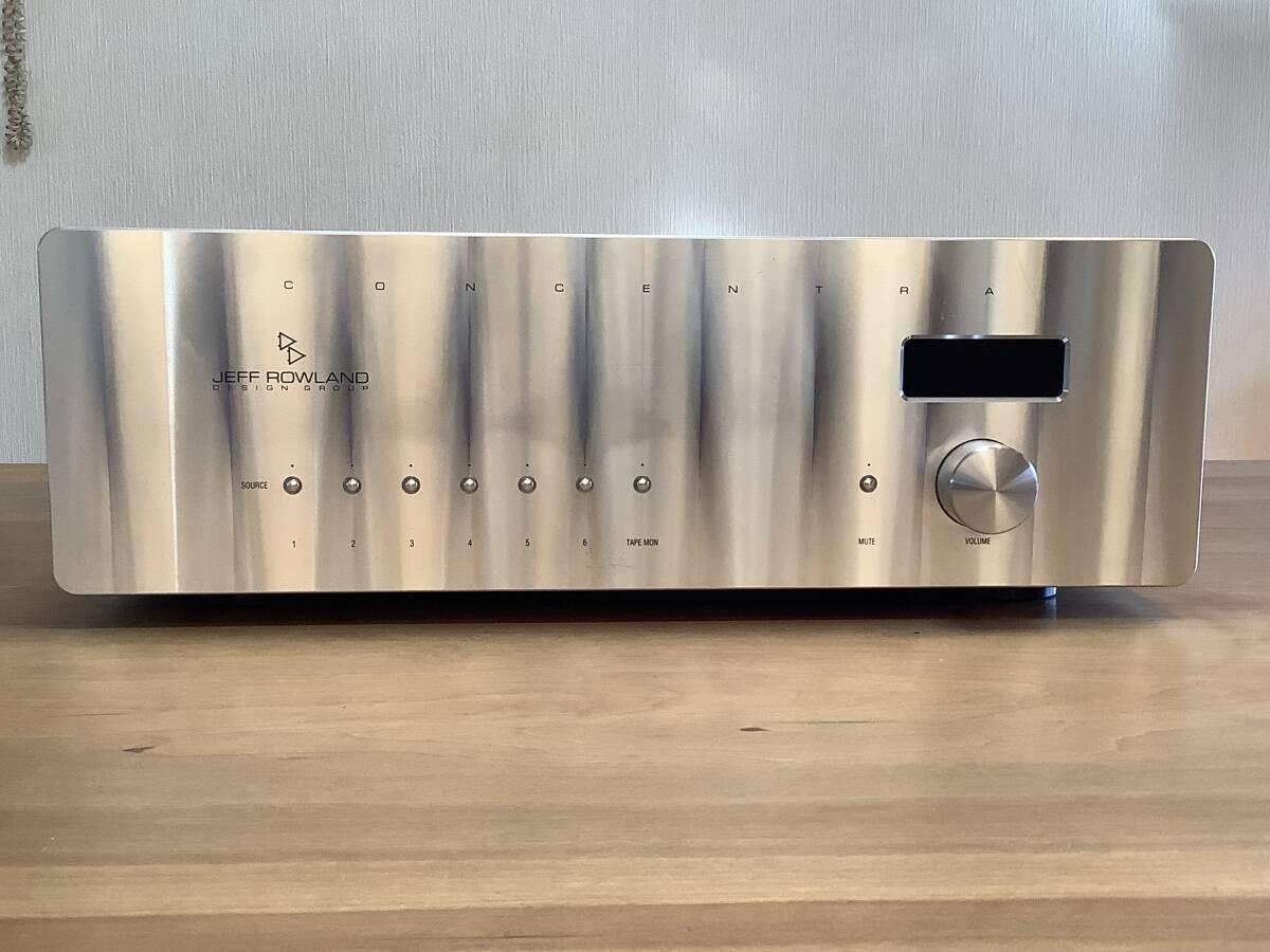 プリメインアンプ JEFF ROWLAND CONCENTRA Jeff Rowland Concentra Integrated Solid State Amplifier