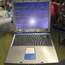 Dell Inspiron 1100 PP07L Laptop Computer Turns On. Parts Only