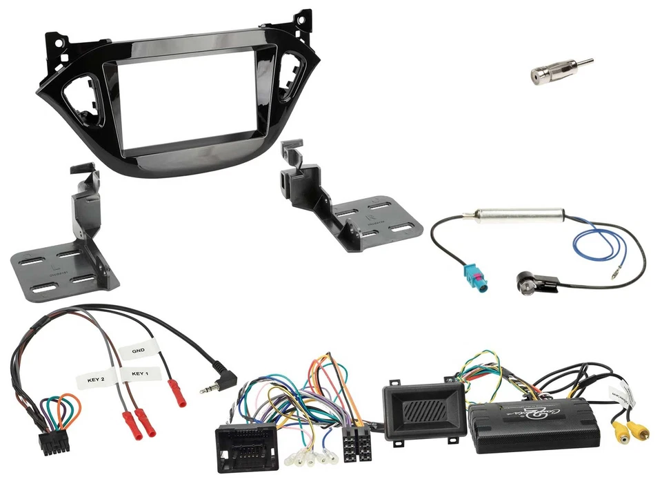 JVC USB Bluetooth Lenkrad DAB 2DIN Autoradio für Opel Adam Corsa E 2017-2019 - Bild 3 von 4