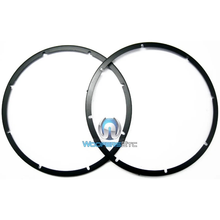 2 ALPHASONIK PARRILLAS NEGRAS 8" COCHE AUDIO METAL DURO CUBIERTAS SUBWOOFERS ALTAVOCES NUEVO Foto 4 de 4