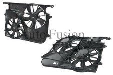 Dual Radiator Fan For Holden Captiva 7 Cg 2.0l 4 Cyl Turbo Diesel 06-11