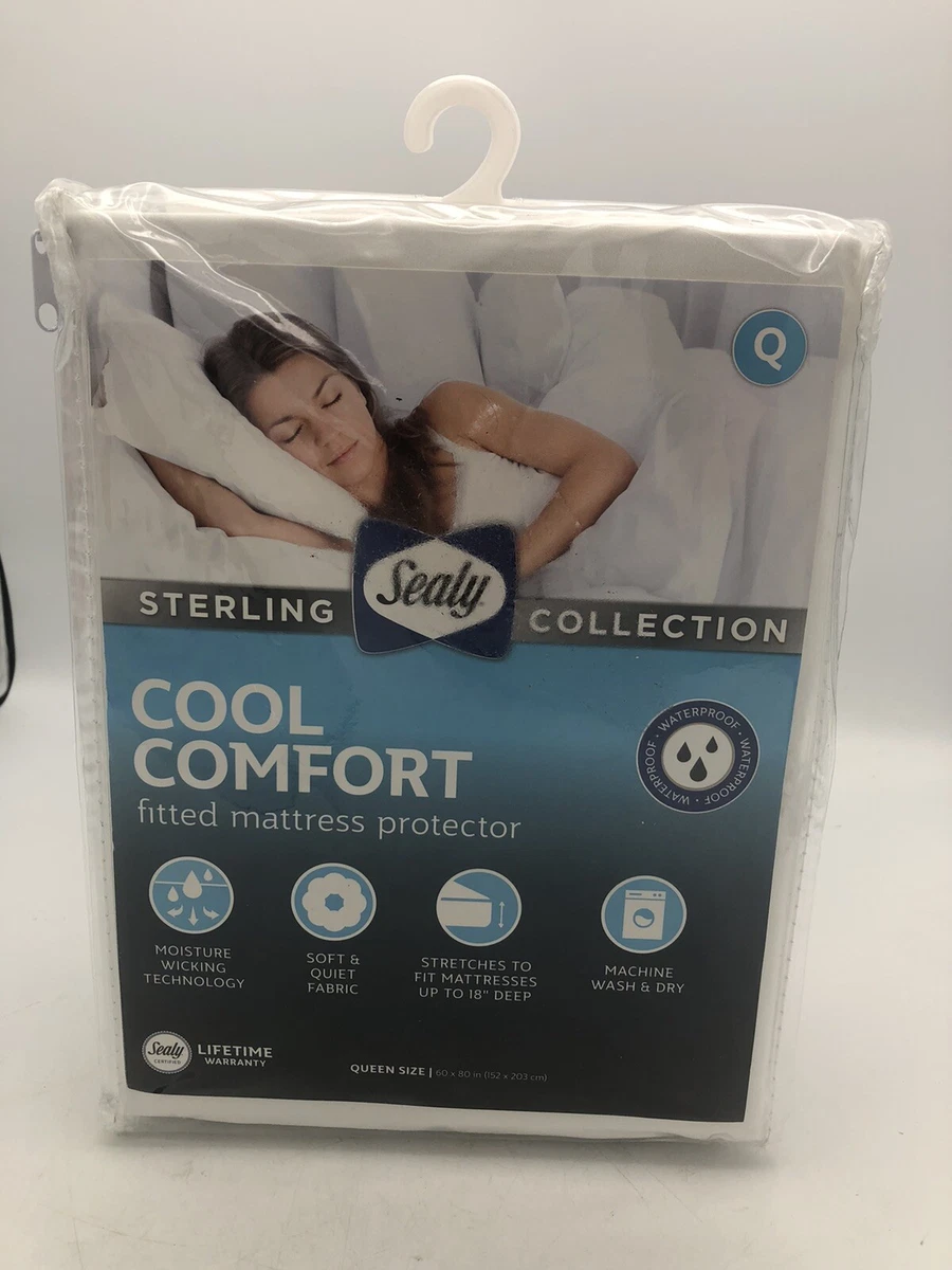 Sealy Sterling Collection Cool Comfort Queen Fitted Mattress