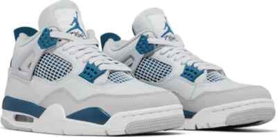 靴 Nike Air Jordan 4 military blue 9.5 2024 Air Jordan 4 Retro Military Blue Size 9.5 Men / Size 11