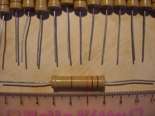 25 x Last Big Power Widerstand 12K 2% 5W 31x7mm Leistungswiderstand Metallfilm** - Bild 3 von 3