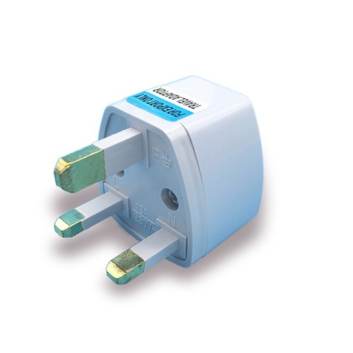 UK Plug 10A 250V Hong Kong Travel Power Adapter Plug Socket Converter British - Afbeelding 6 van 8