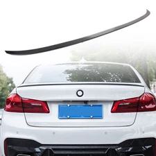 Rear Trunk Lid Lip Spoiler For BMW 5-series G30 Sedan M5 P Style 2017-2019 ABS