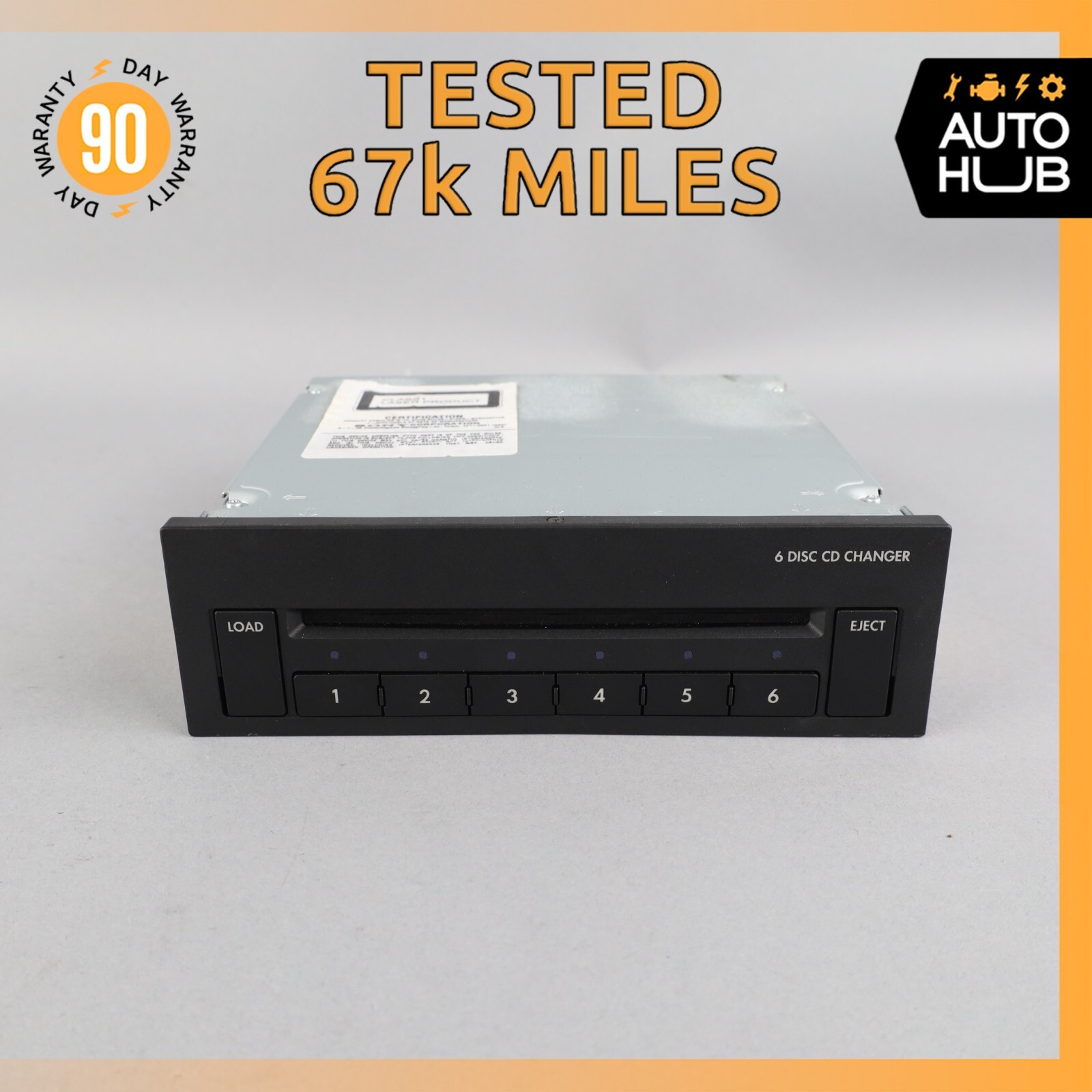 03-13 Bentley Continental Flying Spur GTC GT 6 Disk CD Changer Player OEM 67k