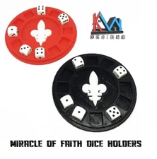3D Printed - 12mm & 16mm Miracle of Faith Dice Holder