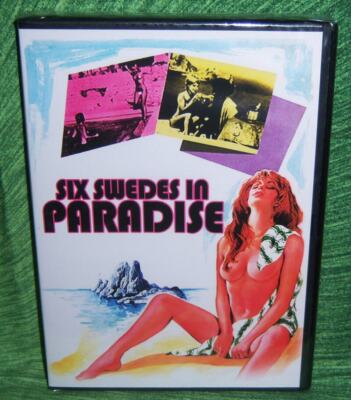 NEW FULL MOON FEATURES SIX SWEDES IN PARADISE SEXY MOVIE CULT COMEDY DVD 1972