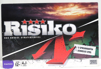 Parker Brothers 2008 Risiko Das Grosse Strategiespiel German Risk Game Open Box