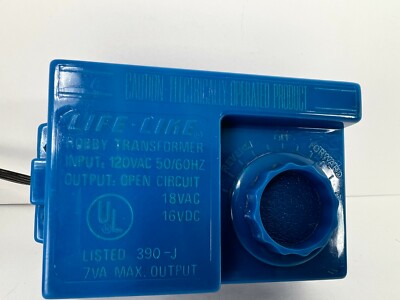 Life Like HO Model Train Power Supply Hobby Transformer Model 390J