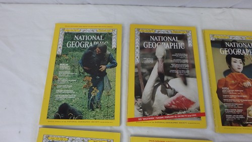 National Geographic Magazines 1970 - 1979 Vintage Print Ads; YOU PICK Issues! - Foto 5 di 71