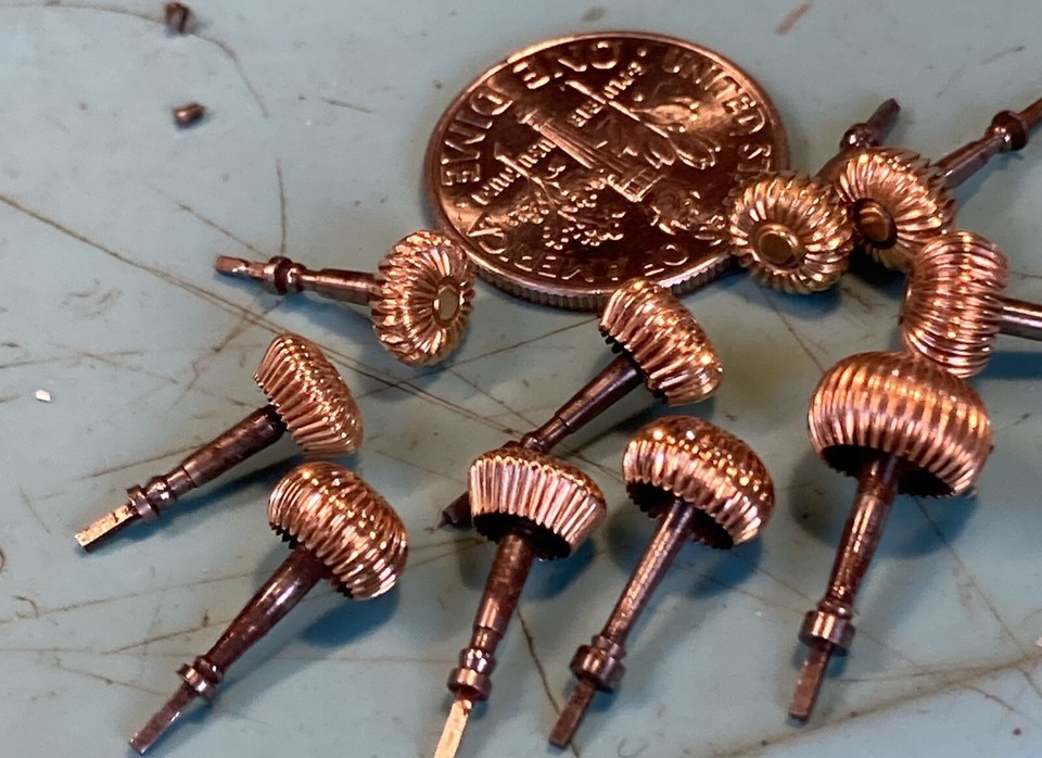 Beautiful Pocket Watch Crowns & Stems 0 Size And 6 Size Lot Of 10 eBay