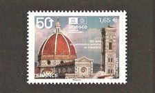 FRANCE 2022 Nouveau Timbre de Service 183 UNESCO 50 Ans PATRIMOINE NEUF** LUXE