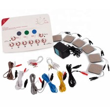 6 Channel Electric Full Body Muscle Comfort Massager Portable Home Relax Machine