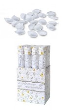 Set 12 Tubo Spara Petali Bianchi Cannone Feste Compleanni Party Matrimonio dfh