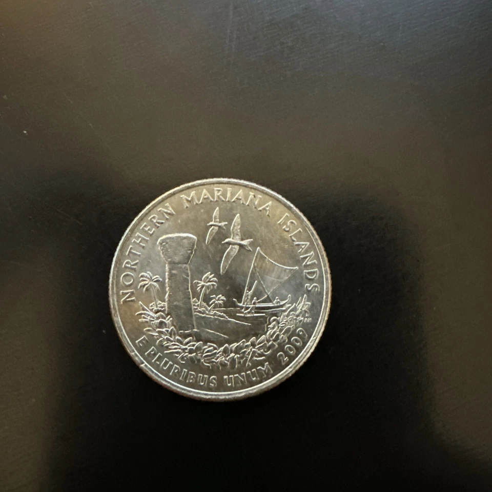 2009 P Northern Mariana Islands. U.S Territory folder filler - Circulated! - Image 2 of 2