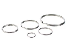 Split Key Rings - 9/16" 1" 1 3/16" 1 3/8" 2" 3" Inch - Key Chain 10 50 100 1000