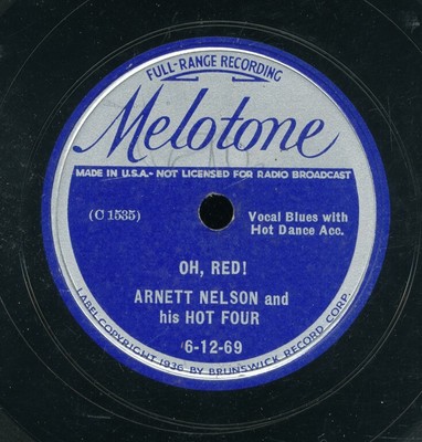 78tk-R&B-MELOTONE 6-12-69-Arnett Nelson & Hot 4 -(Oh Red/You Waited too long )